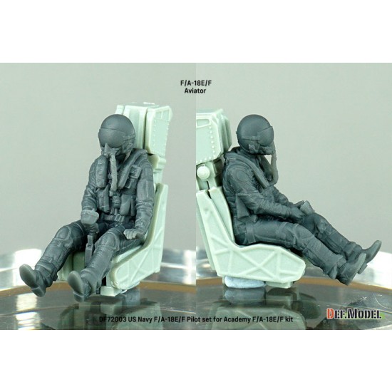 1/72 US Navy F/A-18E/F Pilot set for Academy kit (3 figures)