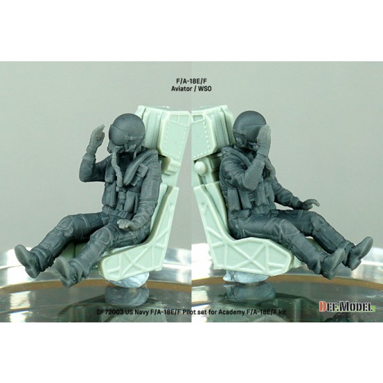 1/72 US Navy F/A-18E/F Pilot set for Academy kit (3 figures)