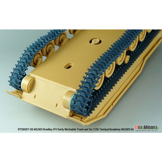 1/35 US M2/M3 Bradley IFV Early Workable Track set for Tamiya/Academy kits