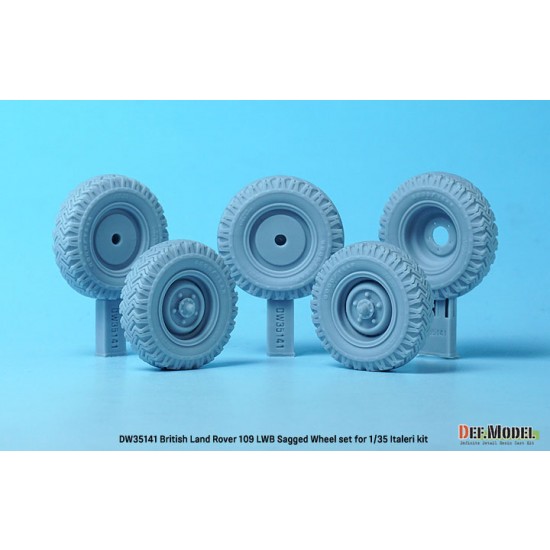 1/35 British Land Rover 109 LWB Wheel set for italeri kits