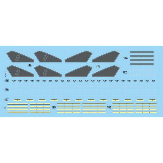 1/72 USN F/A-18E/F & EA-18G VX-9 Vampires Decals for Academy/Hasegawa/Italeri/Revell kits