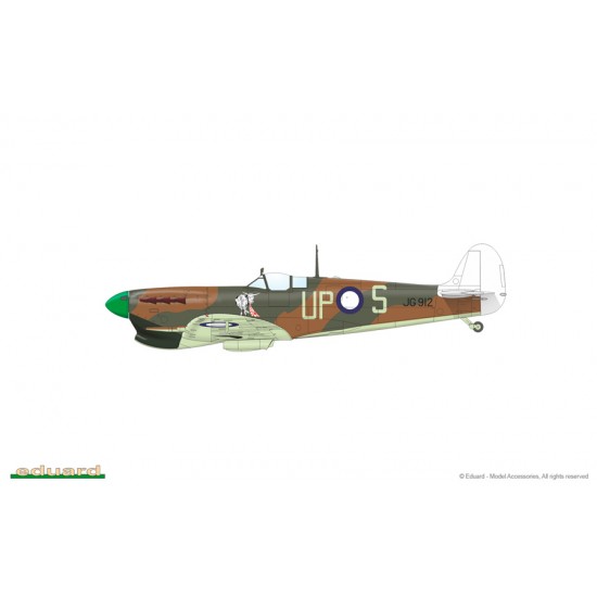 1/48 Spitfire Story Southern Star Dual Combo: WWII British Supermarine Spitfire Mk.Vb Vc [Limited Edition]