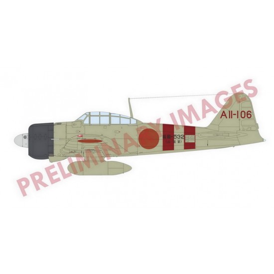 1/48 Zero Zero Zero! Dual Combo WWII IJN A6M2 Zero Type 21 [Limited Edition]