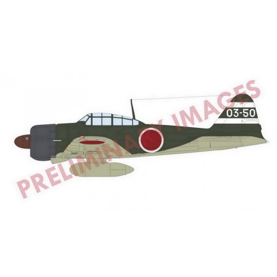 1/48 Zero Zero Zero! Dual Combo WWII IJN A6M2 Zero Type 21 [Limited Edition]