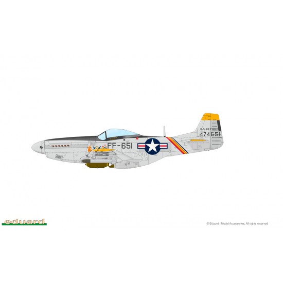 1/48 Korea War Dual Combo: US F-51D & RF-51D Mustang [Limited Edition]