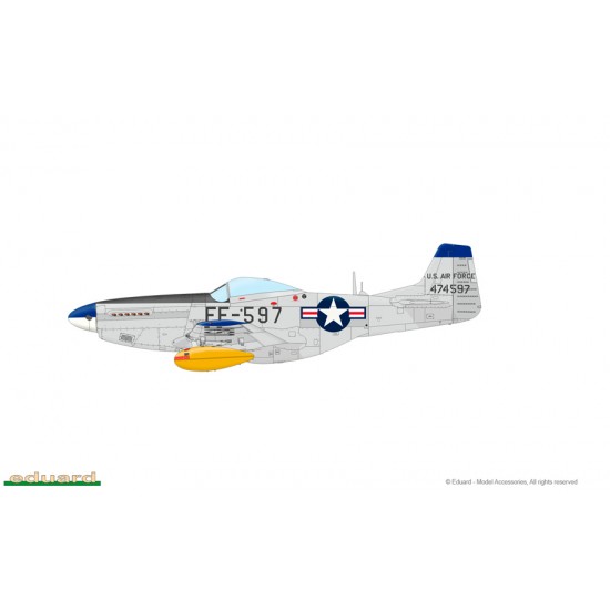 1/48 Korea War Dual Combo: US F-51D & RF-51D Mustang [Limited Edition]