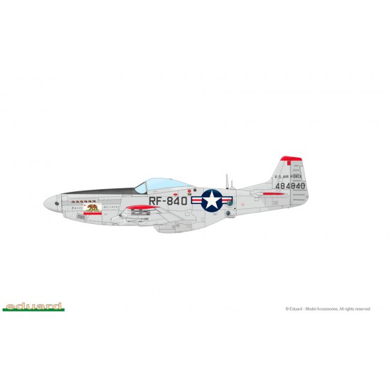 1/48 Korea War Dual Combo: US F-51D & RF-51D Mustang [Limited Edition]