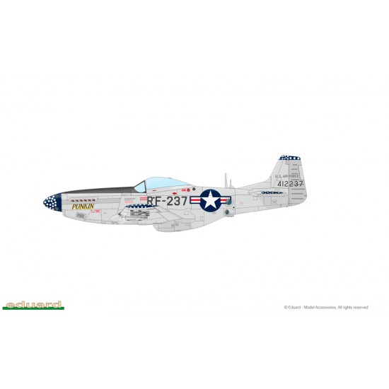 1/48 Korea War Dual Combo: US F-51D & RF-51D Mustang [Limited Edition]