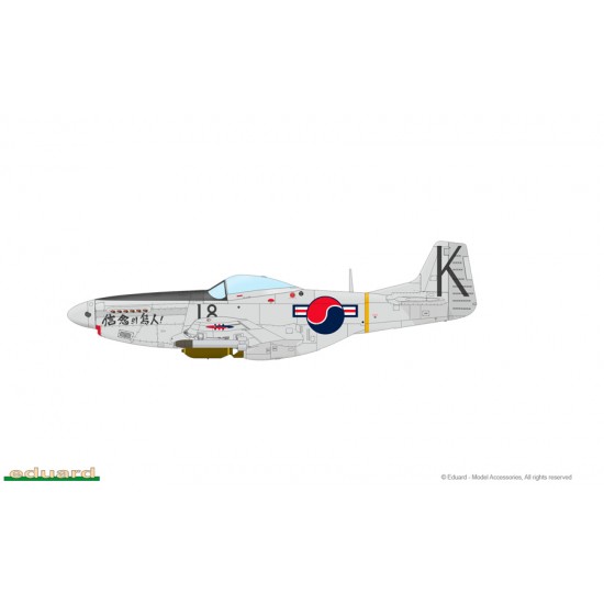 1/48 Korea War Dual Combo: US F-51D & RF-51D Mustang [Limited Edition]