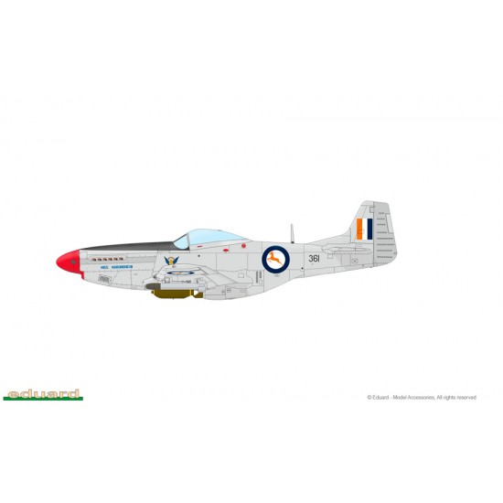 1/48 Korea War Dual Combo: US F-51D & RF-51D Mustang [Limited Edition]