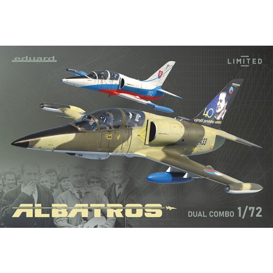 1/72 Albatros Dual Combo: Czechoslovak Subsonic Jet Trainer L-39 Albatros