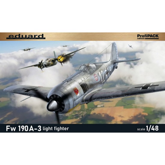 1/48 WWII German Focke-Wulf Fw 190A-3 Light Fighter [ProfiPACK]