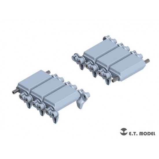 1/35 WWII US Army M4 Sherman T51 Workable Track (3D Printed)