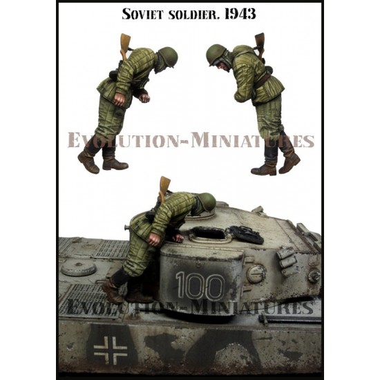 1/35 Soviet Soldier Looking Down 1943 (1 figure)