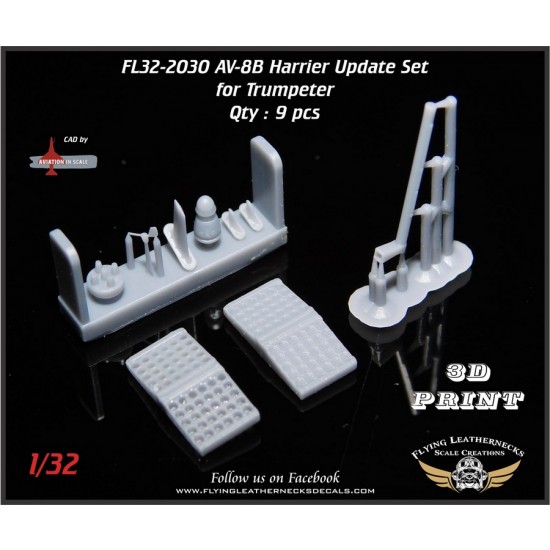 1/32 AV-8B Harrier Update Set for Trumpeter kit