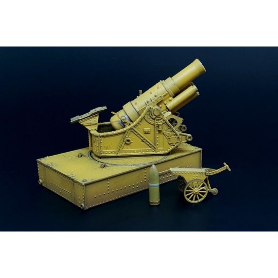 1/72 Czech/German Skoda 30.5cm Siege Howitzer Resin Construction kit