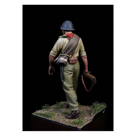 54mm Scale Spanish Civil War Republic Popular Army 1937 (metal figure)