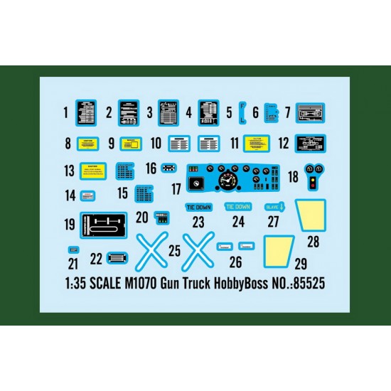 1/35 M1070 Gun Truck