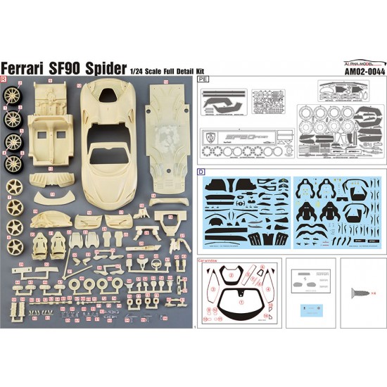 1/24 Ferrari SF90 Spider