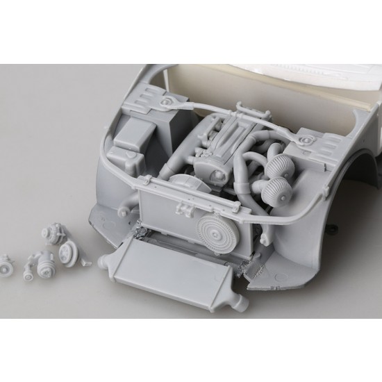 1/24 Nissan RB26 Full Detail Engine Kit for Skyline GT-R (R34) kit (Resin)