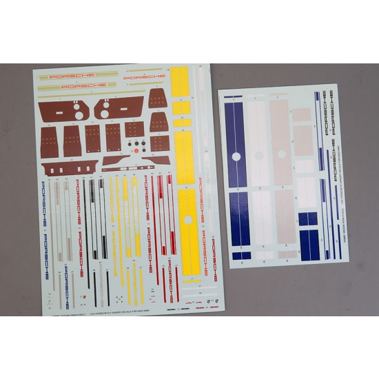 1/24 Porsche 911 Singer Decals for HD03-0660