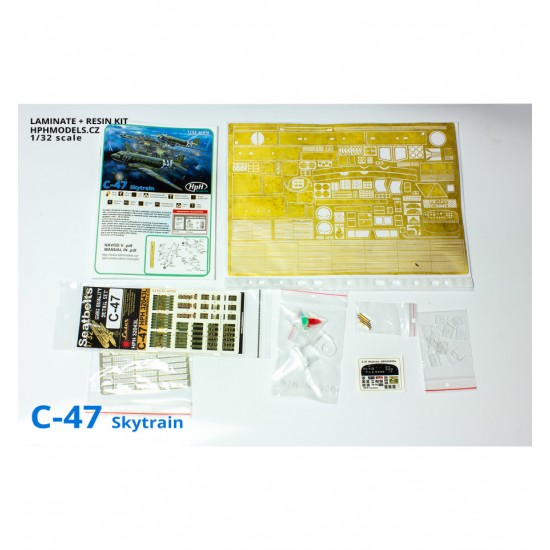 1/32 Douglas C-47 Skytrain (Laminate + Resin Kit)