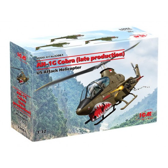 1/32 US Attack Helicopter AH-1G Cobra Late Production