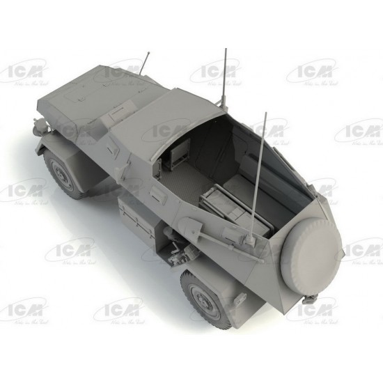 1/35 German SdKfz. 247 Ausf.B Command Armoured Vehicle