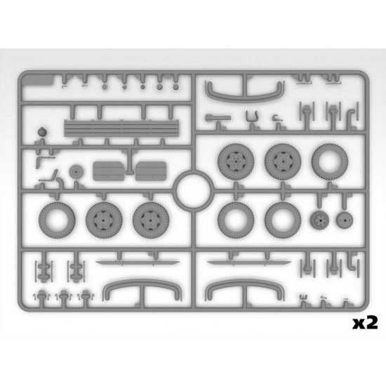 1/35 US G7117 Military Truck