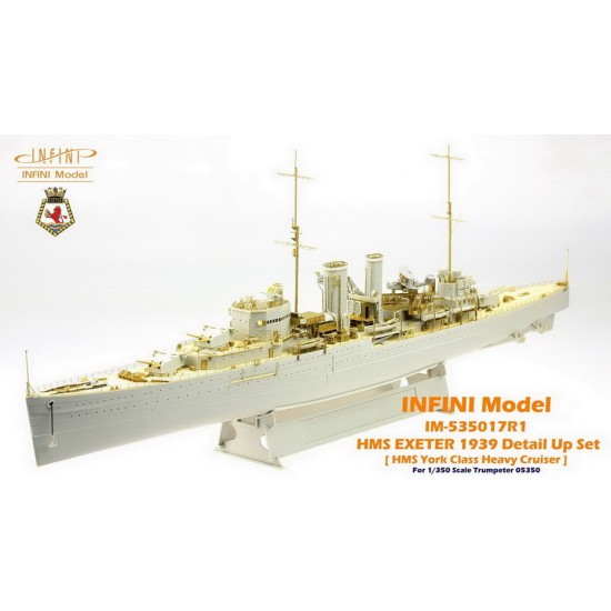 1/350 HMS Exeter 1939 Detail-up Set for Trumpeter kit #05350