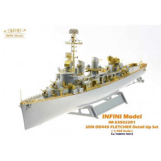 1/350 US Navy DD445 Fletcher Detail-Up Set for Tamiya kit #78012