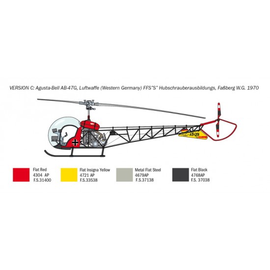 1/48 Korean War Bell OH-13 Sioux