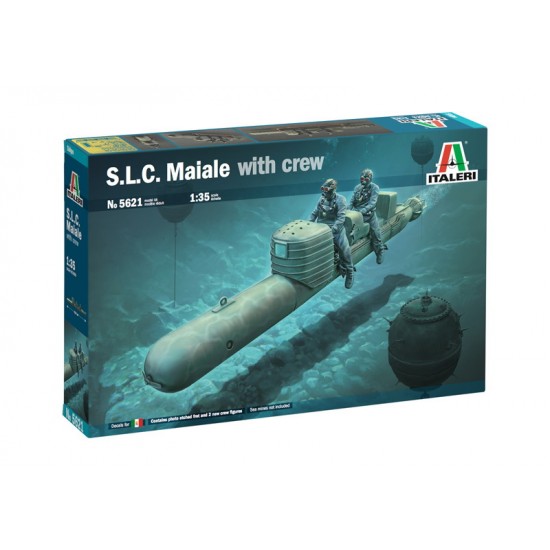 1/35 Slow Run Torpedo (SLC) Maiale with Crew