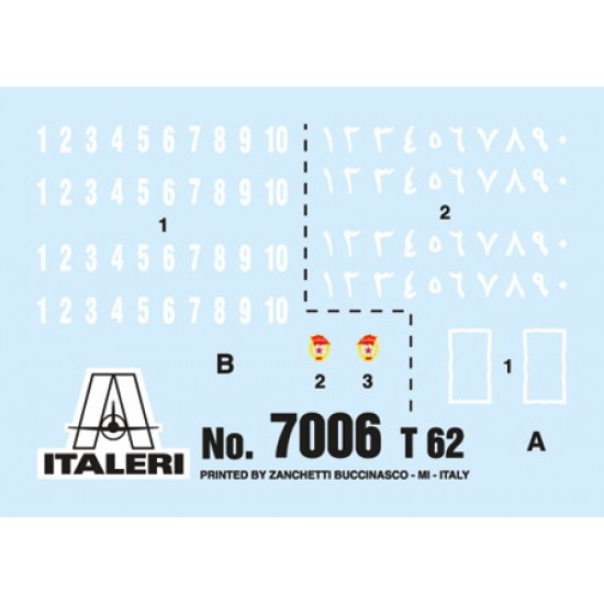 1/72 Soviet T-62 Main Battle Tank