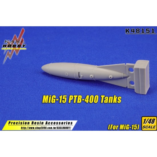 1/48 Mikoyan-Gurevich MiG-15 PTB-400 Tanks for Bronco/Tamiya/Trumpeter kits