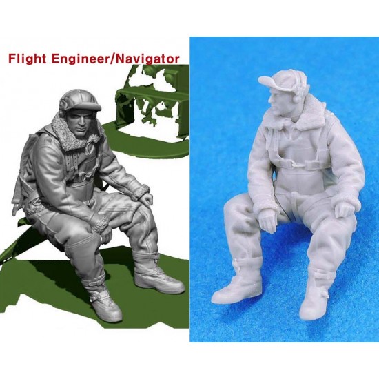 1/48 B-25 Mitchell Early Crew set (5 figures)