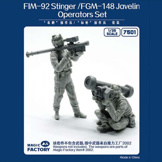 1/35 Stinger/Javelin Operators Set (2 resin figures)