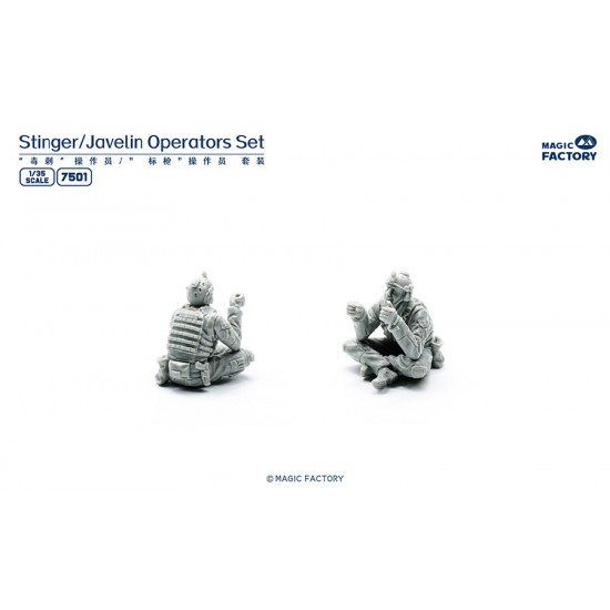 1/35 Stinger/Javelin Operators Set (2 resin figures)