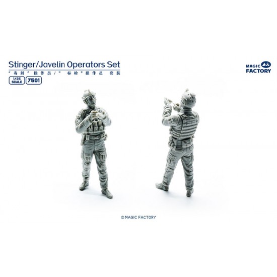 1/35 Stinger/Javelin Operators Set (2 resin figures)