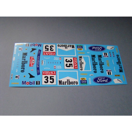 1/24 Ford Focus RS WRC Kulig - 42nd Rallye Sanremo 2000 Decal for Hasegawa CR29