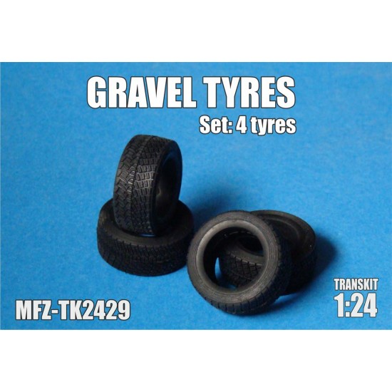 1/24 16'' Gravel Tyres 4pcs