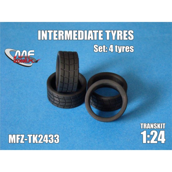 1/24 18 Intermediate Tyres 4pcs