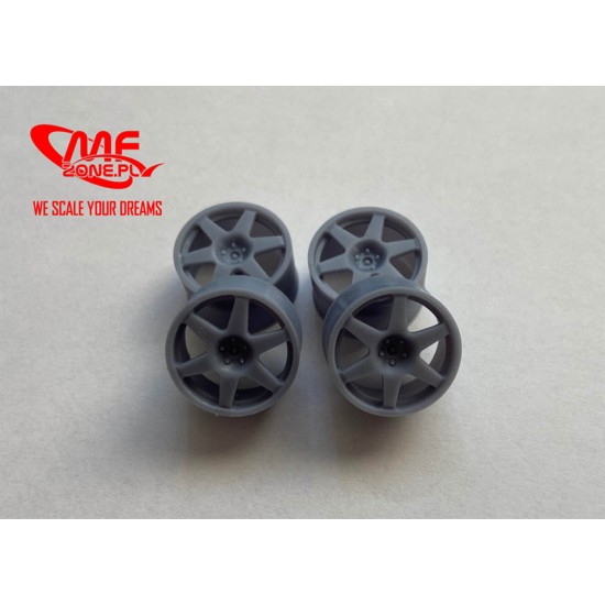 1/24 Speedline Wheels 6 Spoke 5 Screw