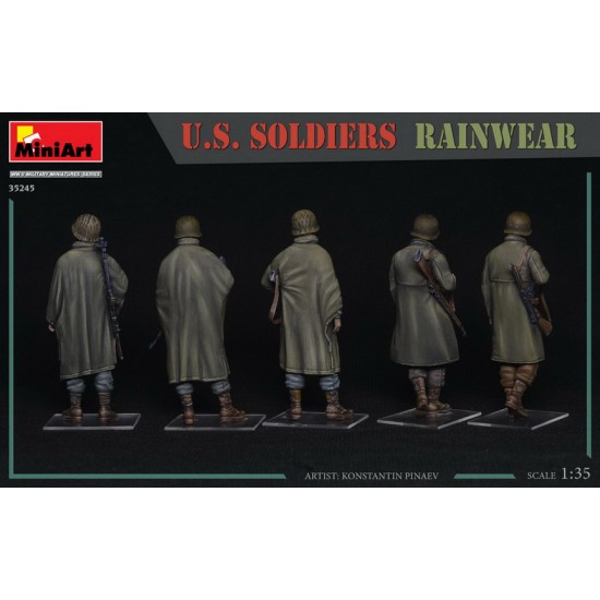 1/35 US Soldiers Rainwear (5 figures)