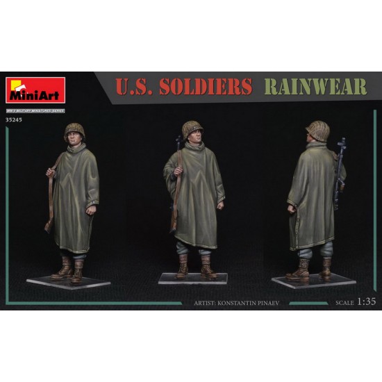 1/35 US Soldiers Rainwear (5 figures)