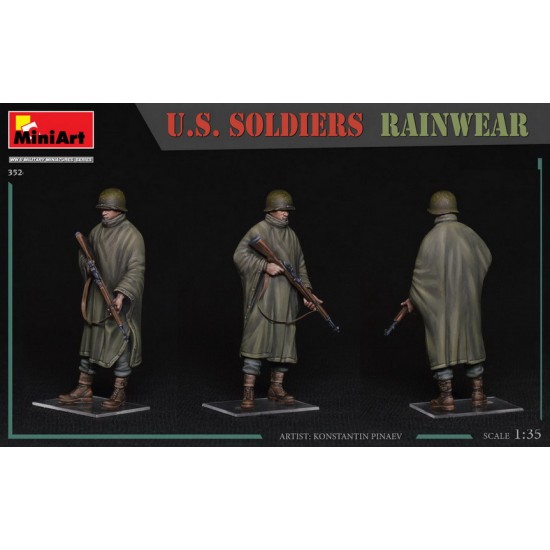 1/35 US Soldiers Rainwear (5 figures)