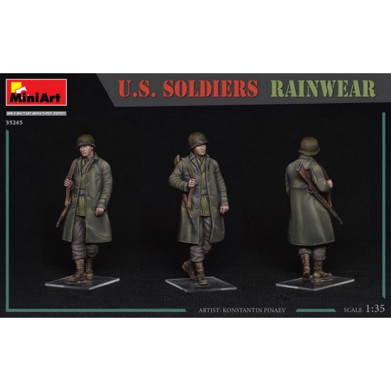 1/35 US Soldiers Rainwear (5 figures)