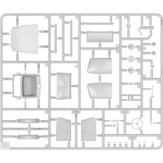 1/35 German Tempo A400 Lieferwagen 3-Wheel Delivery Van