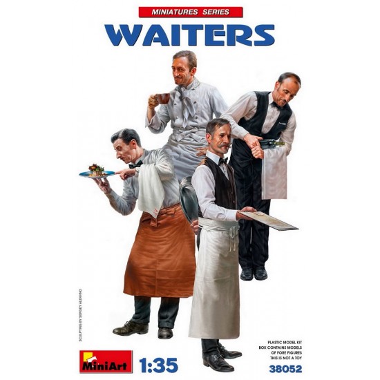 1/35 Waiters Miniatures (4 figures)