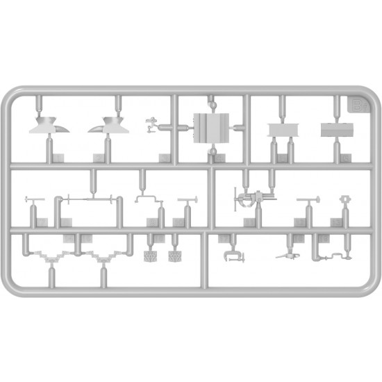 1/48 Field Workshop: Gas Cylinders, Ladders, Table, Buckets, Cart, Anvil More